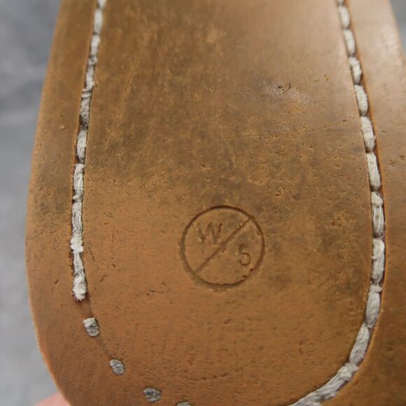 Salt Water Shoes Womens 5 Sandals Classic Leather Hand Stitched Water Friendly - Picture 13 of 13